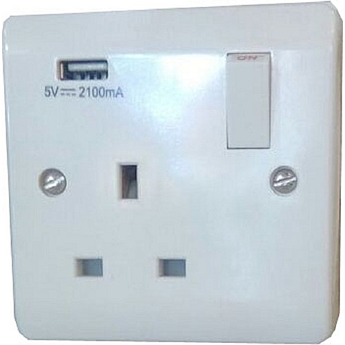 Single USB socket