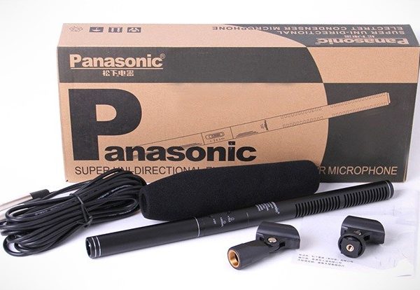 Panasonic super uni-directional electret condenser microphone