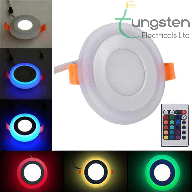RGB Recessed Panel light with Remote