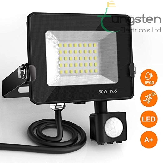 LED motion sensor floodlight