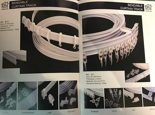 Bendable Curtain Track