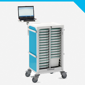 Hebdo Dispensing Trolley