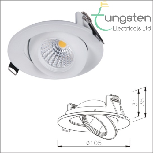 LED Downlighters | Gypsum Downlighters