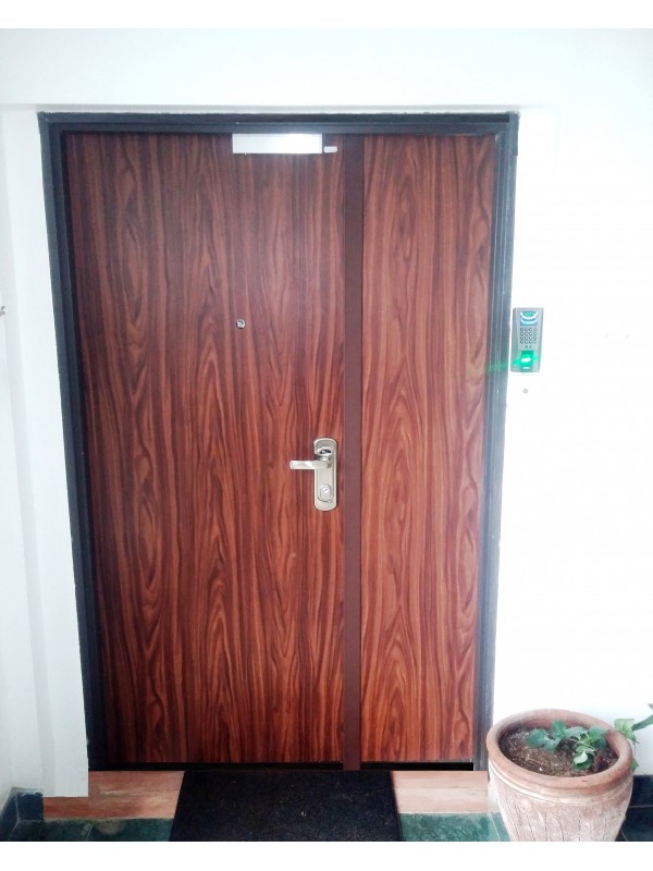 Multi-Locking Burglar-Proof Steel Door