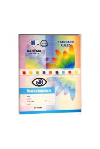 Kartasi exercise book 96 pages A4