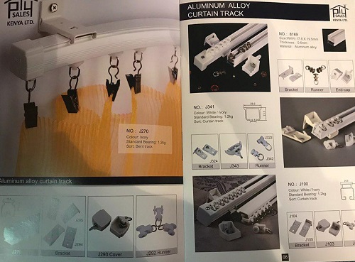 Aluminum Curtain Track